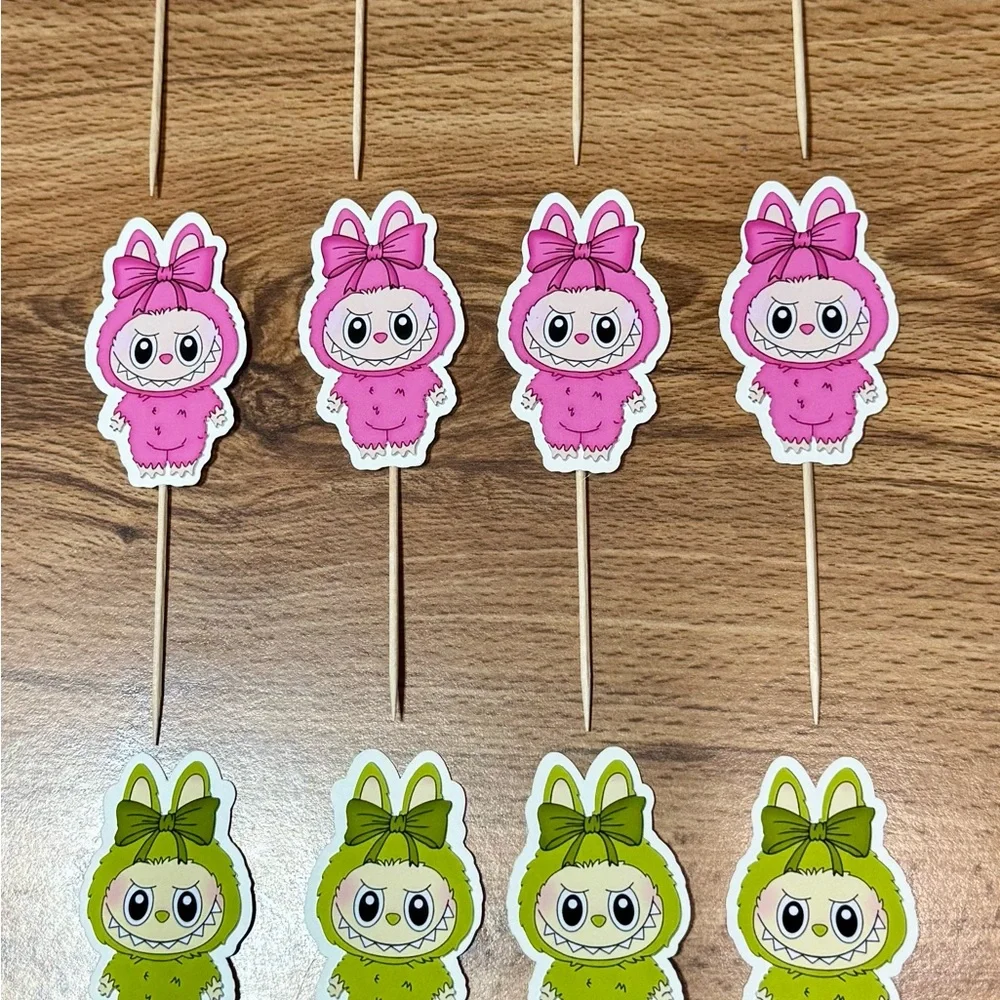 Cute cupcake Characters